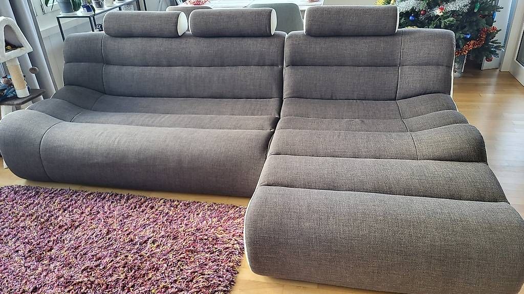Sofas: Lounge-Sofa, Kunstleder-Stoff – Gebraucht aus Basel von Di_Key 1