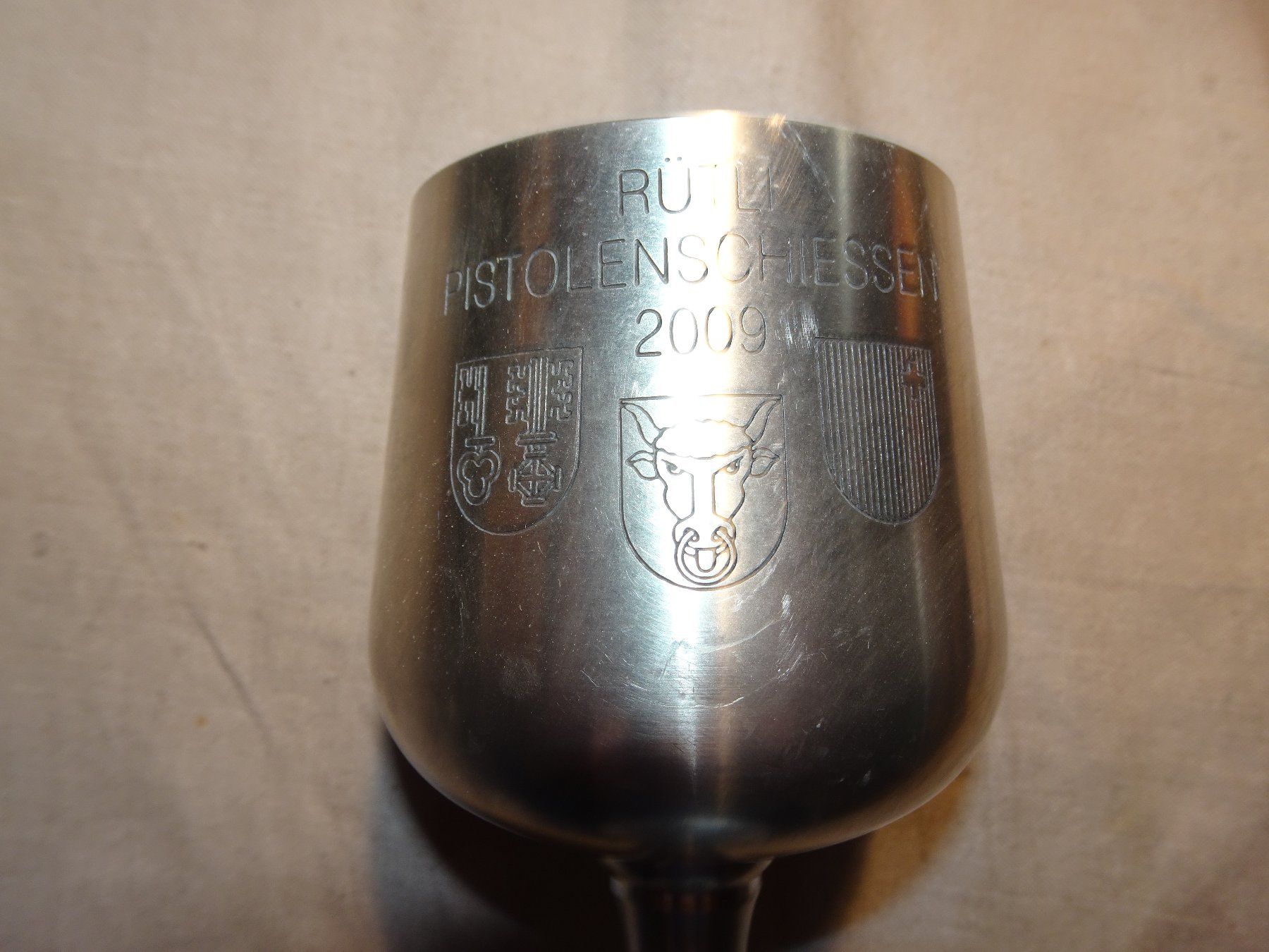 Medaillen: Rütlibecher 2009 – Gebraucht aus Bichwil von Silbereule9 1