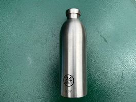 24Bottles Clima Edelstahlflasche Silber, guter Zustand