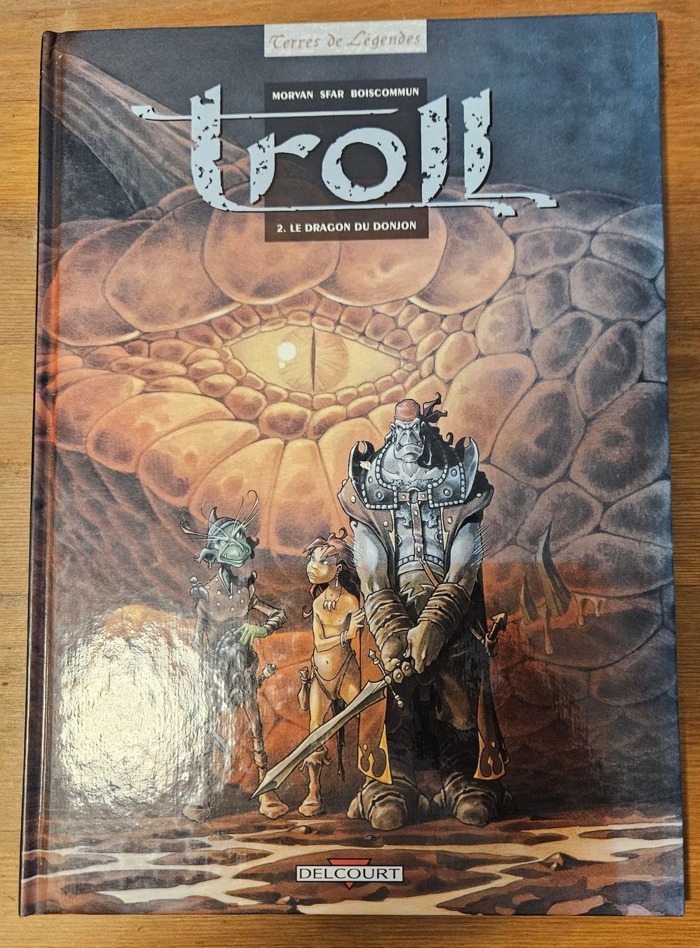 Fumetti: Troll N 2 E.O. (T.B.E.)  Le dragon du donjon – Usato da Prévonloup venduto da bitume1975