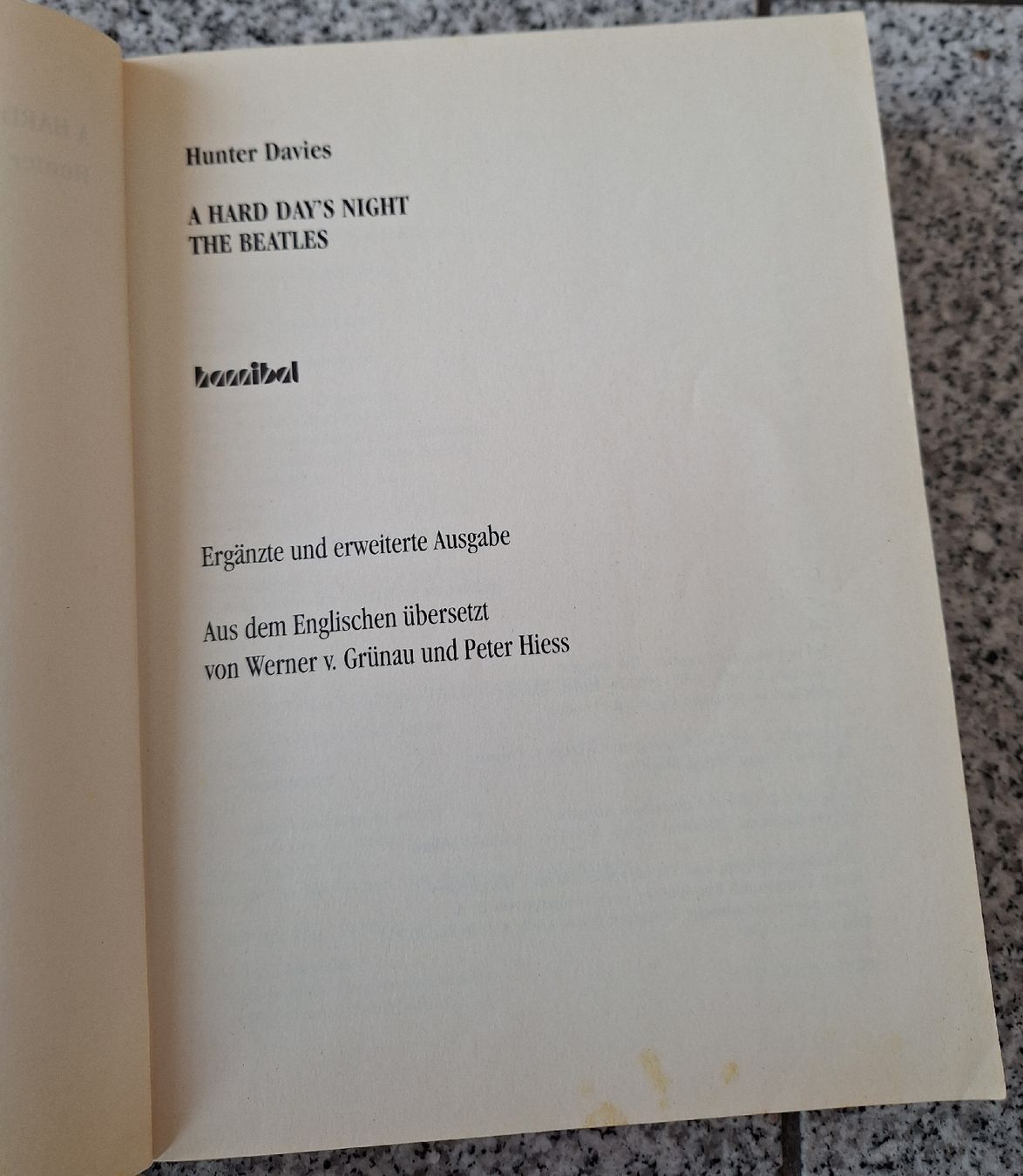 Bücher: Buch Die Beatles Hunter Davies Eä – Gebraucht aus Züberwangen von Christine55 1