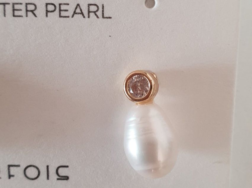 Ohrringe & -stecker: Ohrringe Ohrstecker Perle + Zirkonia – Neu und originalverpackt aus Stansstad von InStyle8 3