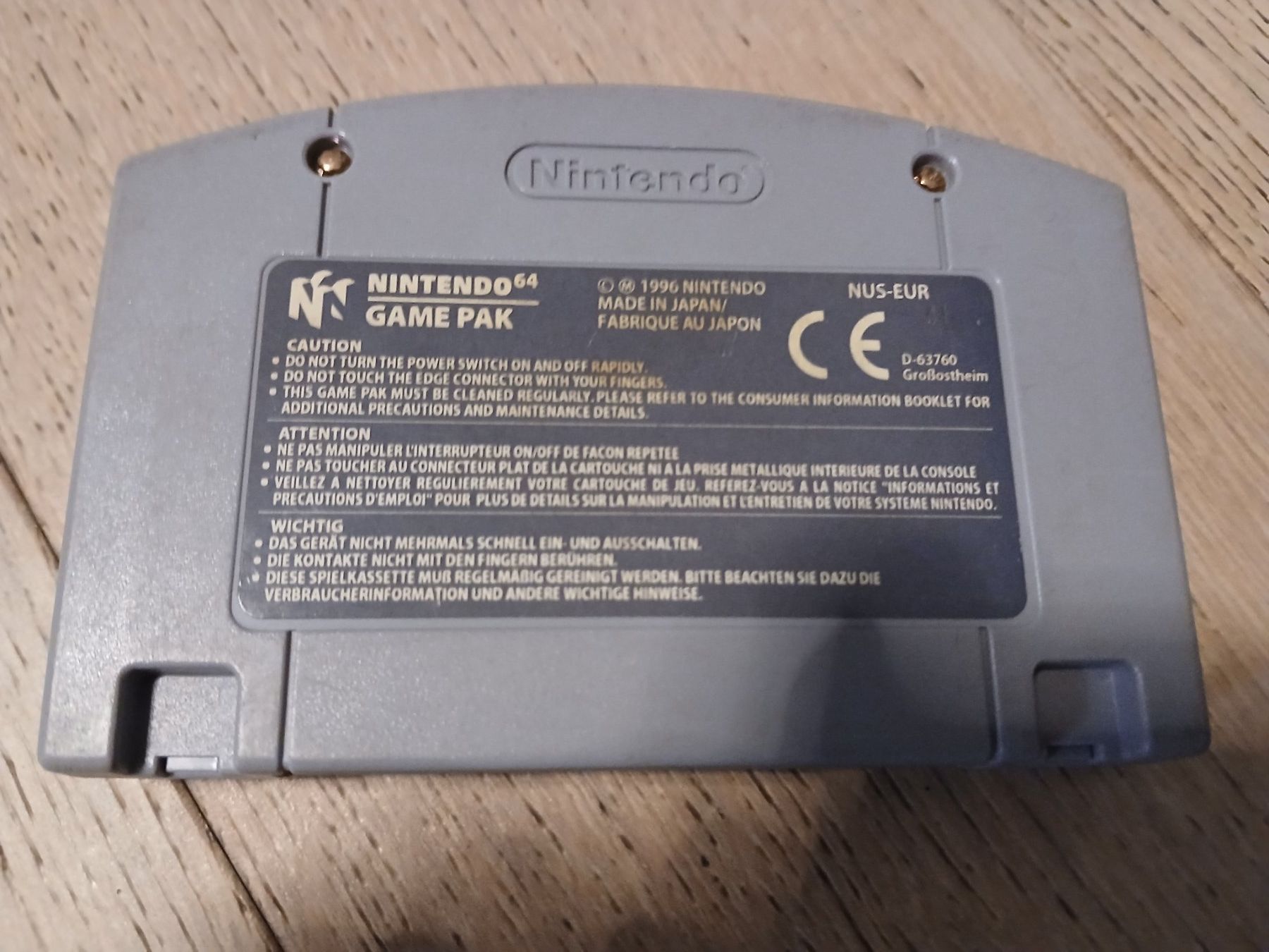 Giochi: Super Mario 64 N64 PAL – Usato da Monthey venduto da Micro-ondesGame 1