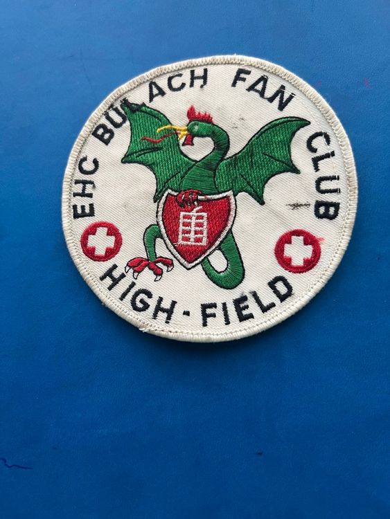 1X ABZEICHEN ZUM AUFNÄHEN EHC BÜLACH FAN CLUB (Gebraucht) in Steinach ...