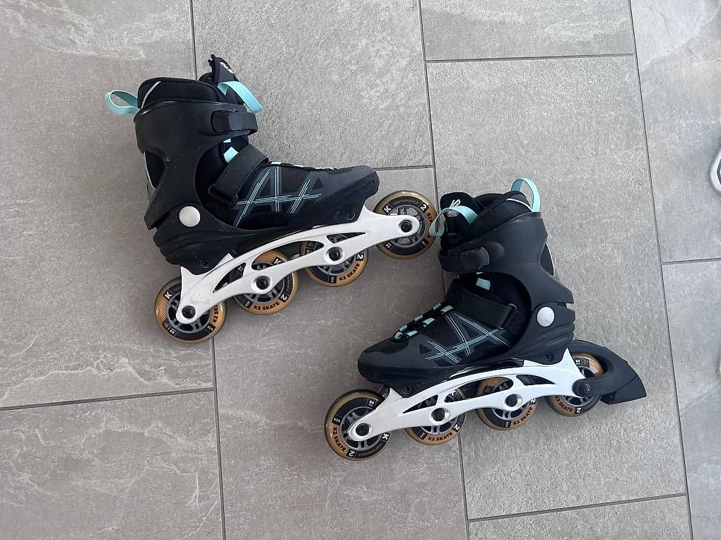 Pattini in linea & Pattini a rotelle: Rollerblades K2 Damen – Usato da Brugg AG venduto da Elena144- 1