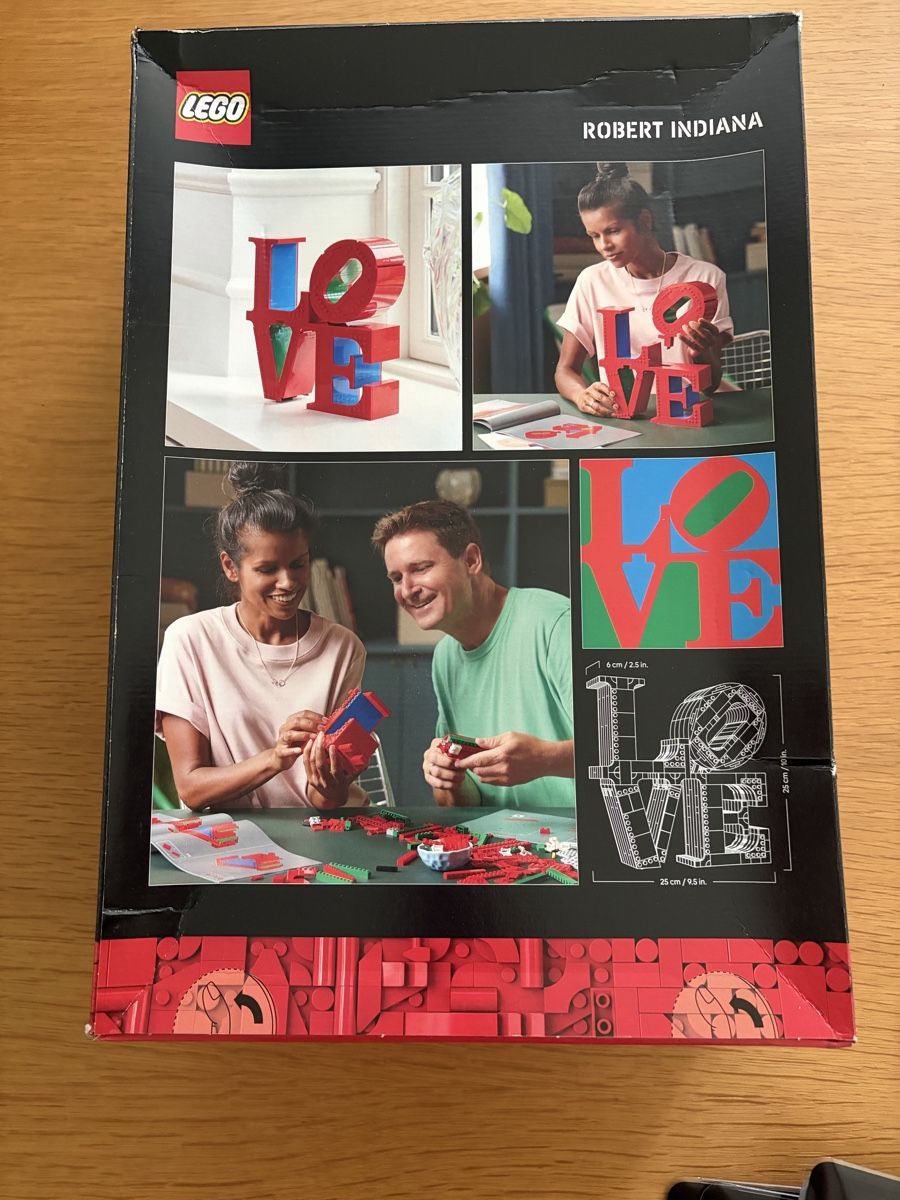 Lego Baukästen: LEGO ART Robert Indiana LOVE, neu – Neu und originalverpackt aus Muttenz von stoeberi01 1