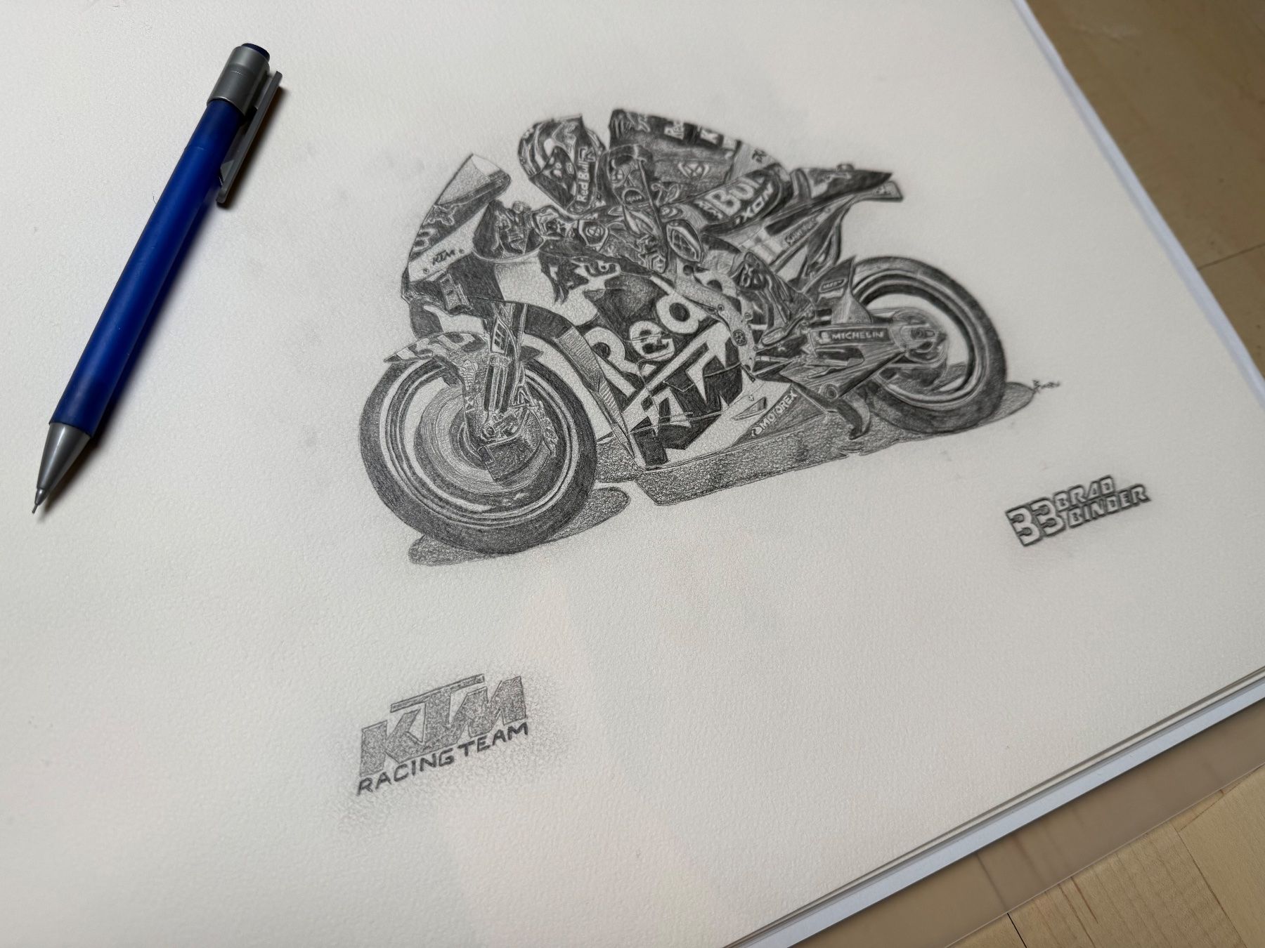 Dipinti: 2020 KTM RC16 Brad Binder MotoGP – Nuovo (secondo la descrizione) da Alpnachstad venduto da ash_9s7x 2