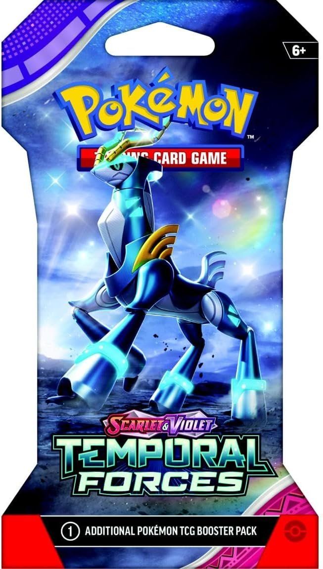 Pokémon Sammelbilder & Trading cards: Pokemon TCG: Scarlet and Violet Temporal Forces Booster Pack – Neu und originalverpackt aus Oensingen von CSCollectors