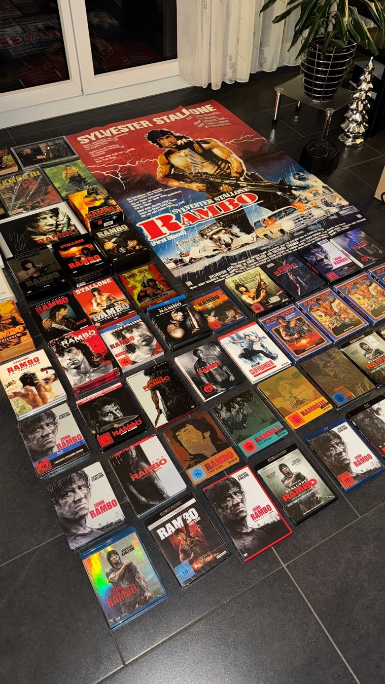 Tutti i DVDs: Rambo Filme Sammlung. – Usato da Burgdorf venduto da Catbagger64 1