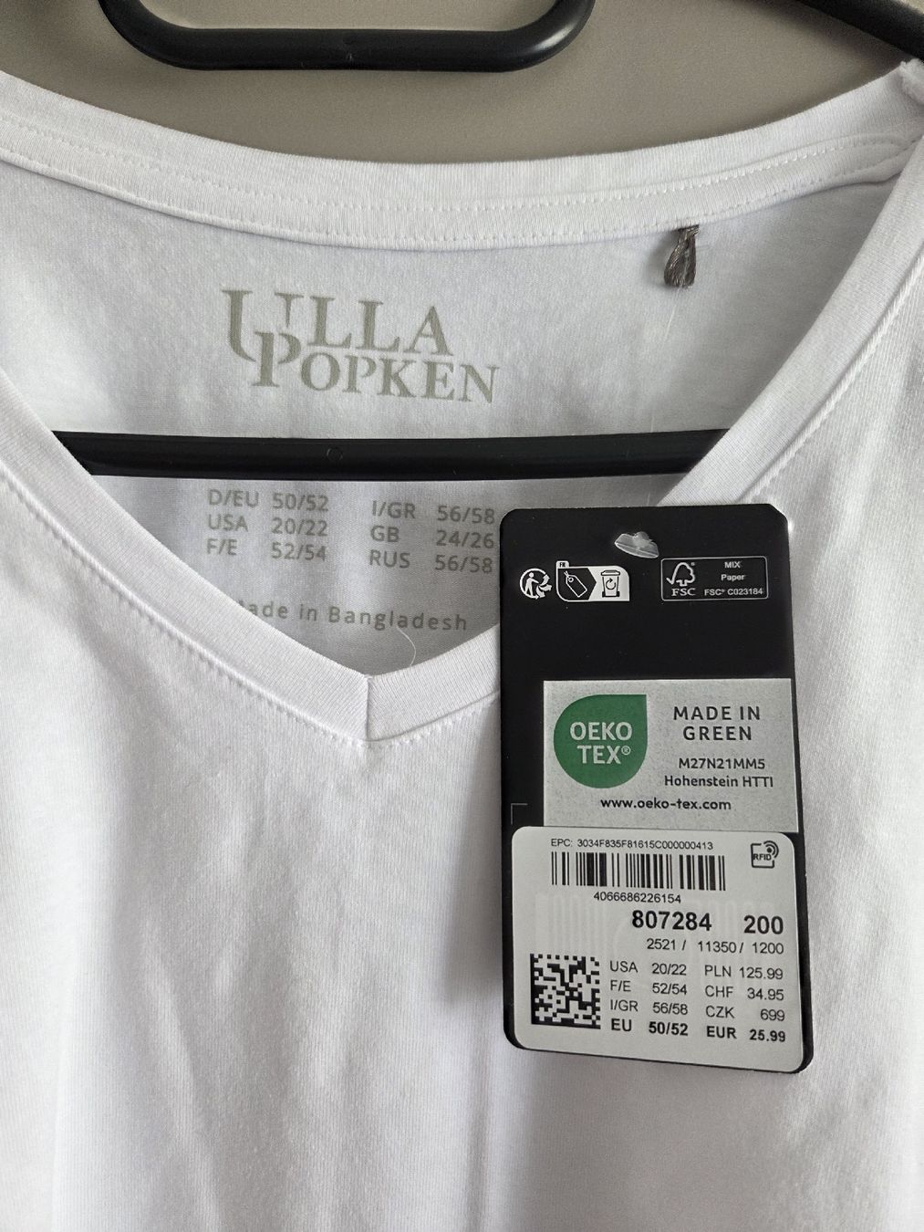 Ulla Popken T-shirt: Ulla Popken Shirt Gr. 50/52 – Nuovo (secondo la descrizione) da Uhwiesen venduto da Szummer 2