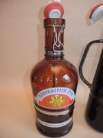 2 Liter Bier Flasche Bügel Bier Krug Löwengarten Rorschach