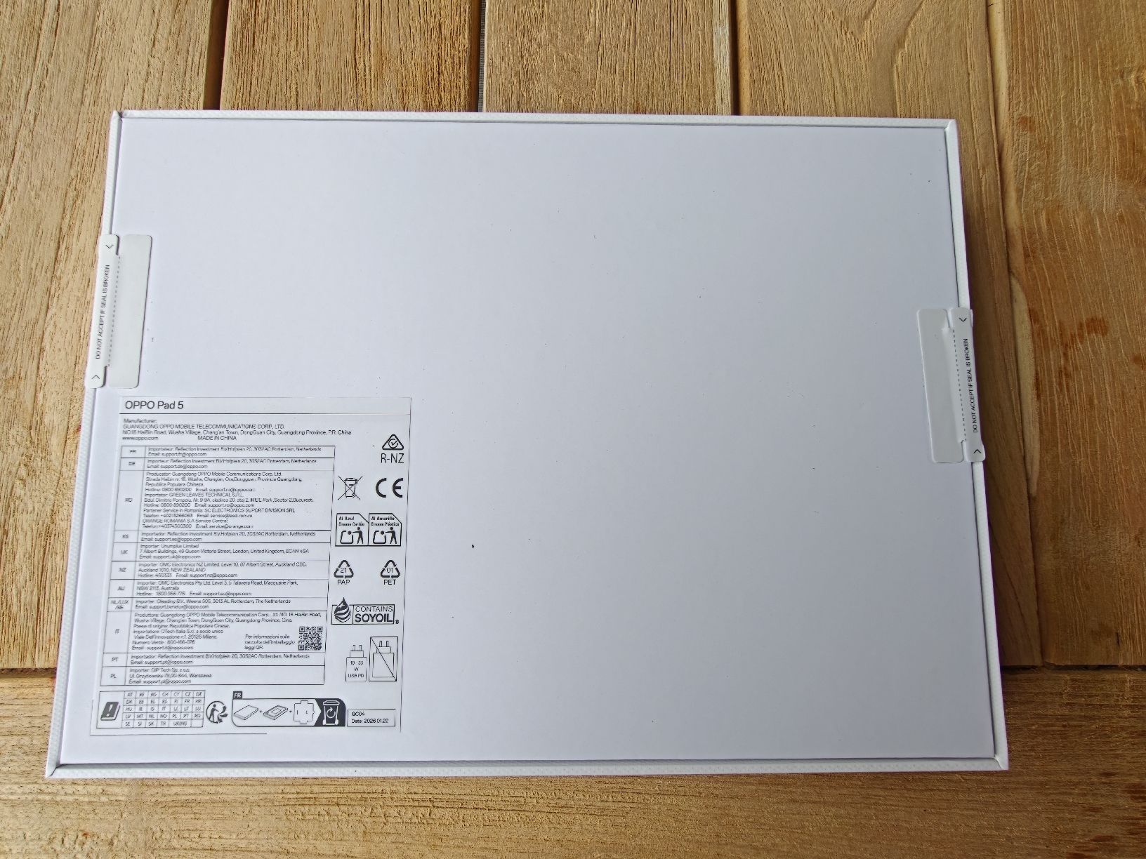 Oppo Tablet PC: Oppo Pad 5 - 8gb / 128gb wifi – Nuovo e nell'imballaggio originale da Egolzwil venduto da kuh_2vlk 2