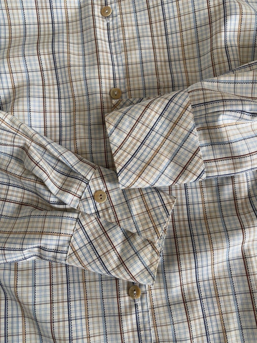 Camicette: Karierte Baumwollbluse Gr 42 – Usato da Laufenburg venduto da VintageMuesli 3