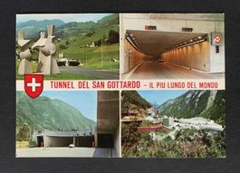 AK Tunnel del San Gottardo Il Piu Lungo del Mondo