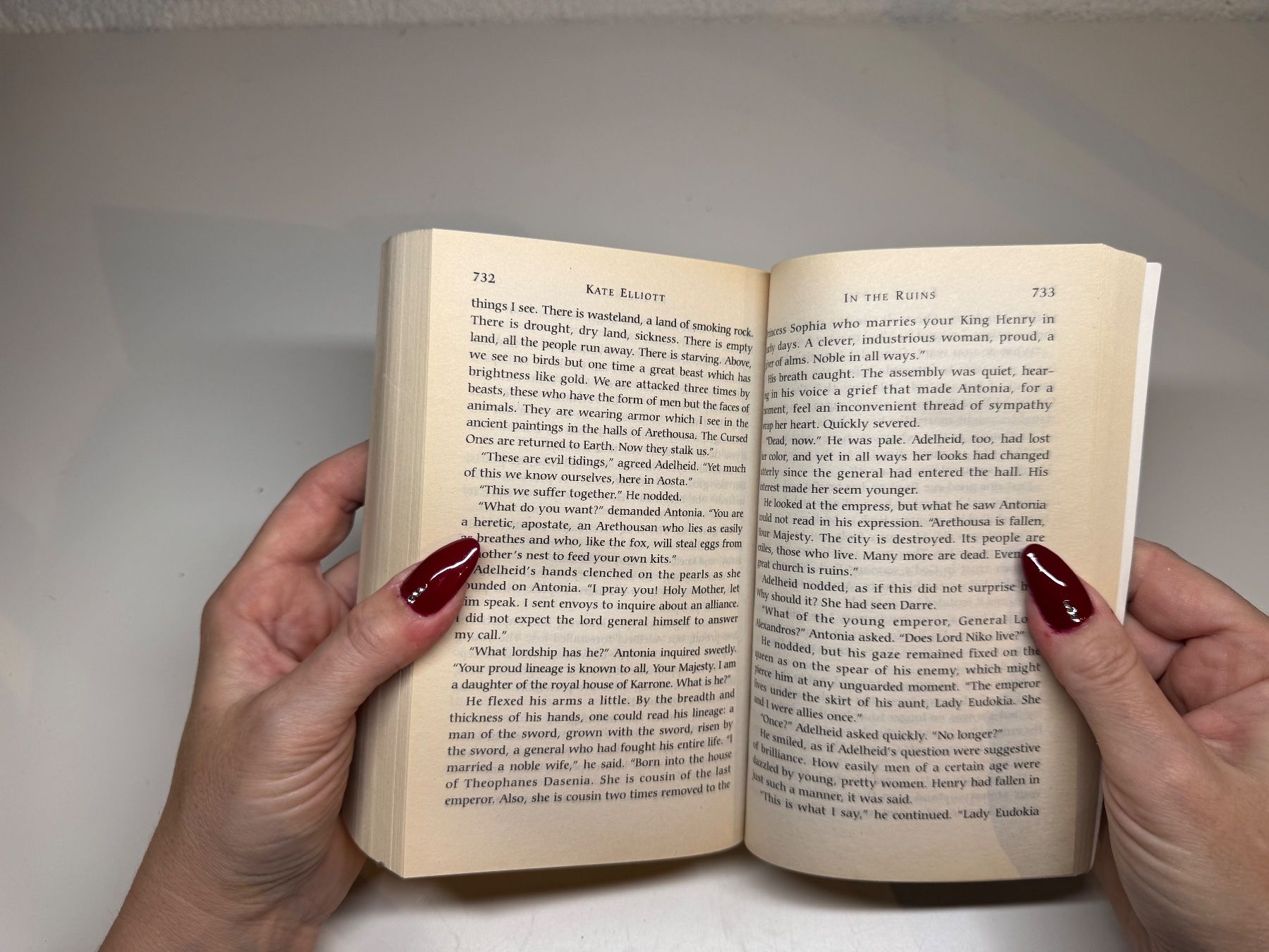 Libri: NOVEL: Kate Elliott, In the Ruins – Usato da Grosswangen venduto da English_books 8