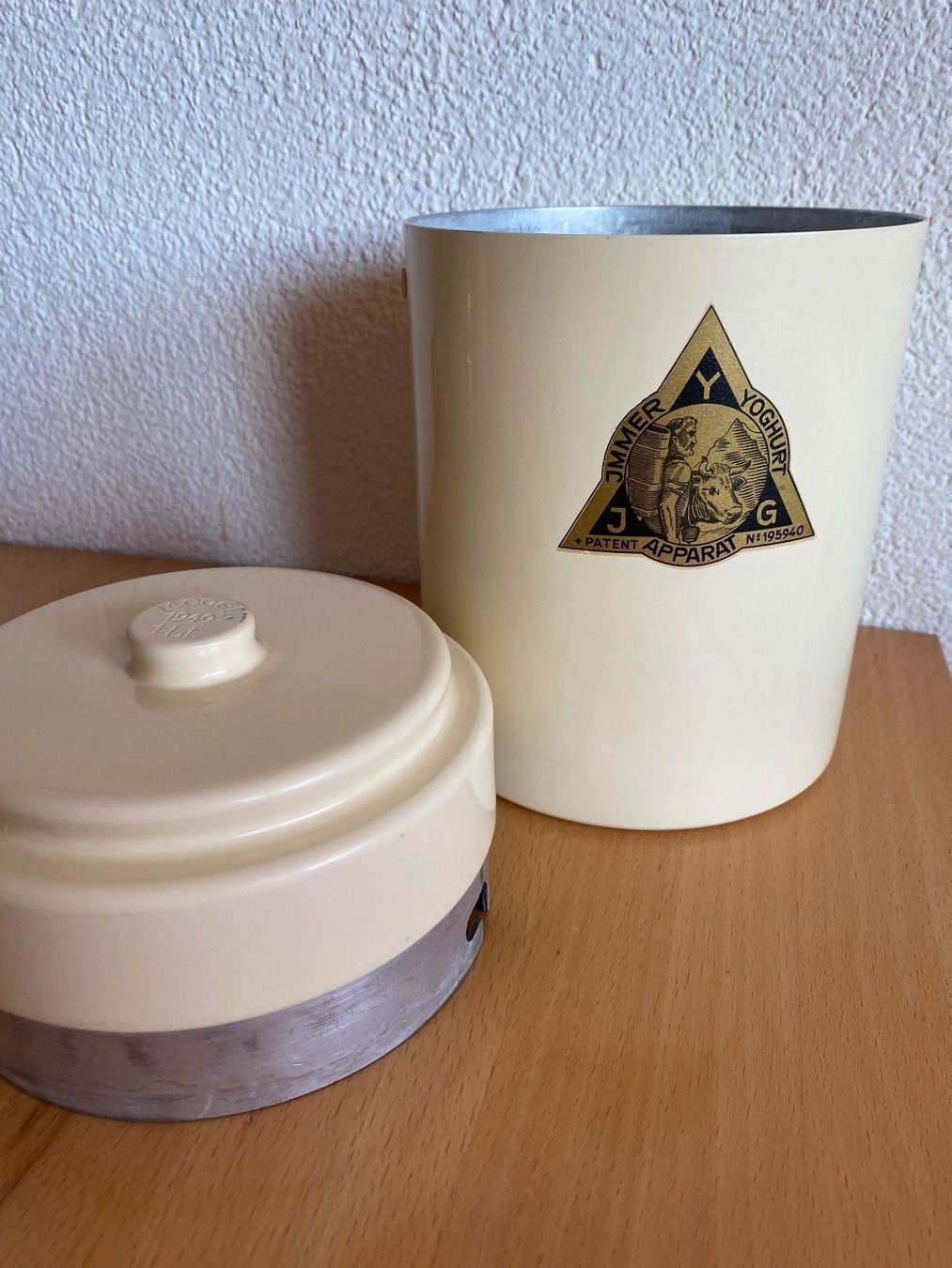 Elettrodomestici da cucina: Yoghurt Apparat Patent, Modell 1Lt. 1949 – Usato da Schwarzenburg venduto da Michellu 7