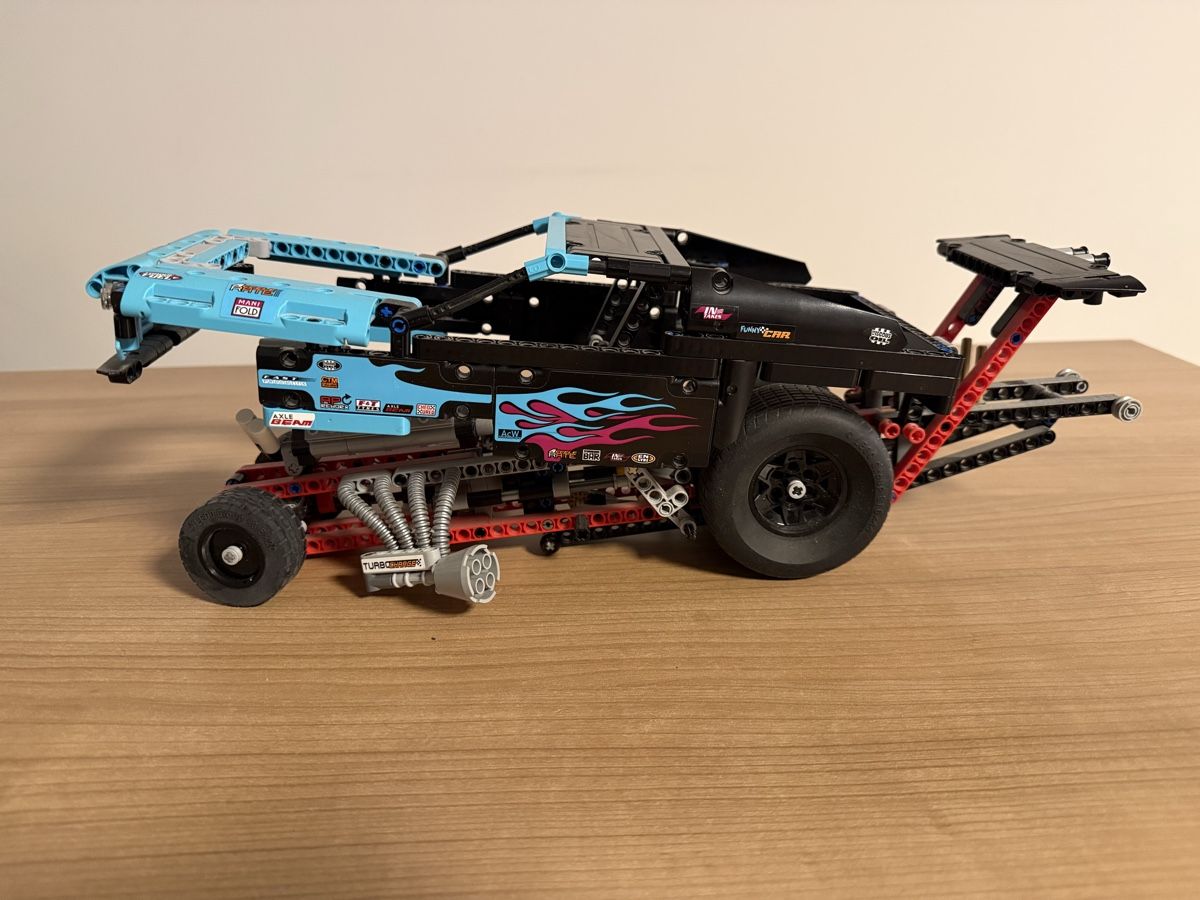 Lego Kit di costruzioni: LEGO Technic Drag Racer 42050, LEGO Technic – Usato da Luzern venduto da Sbalu1984 1