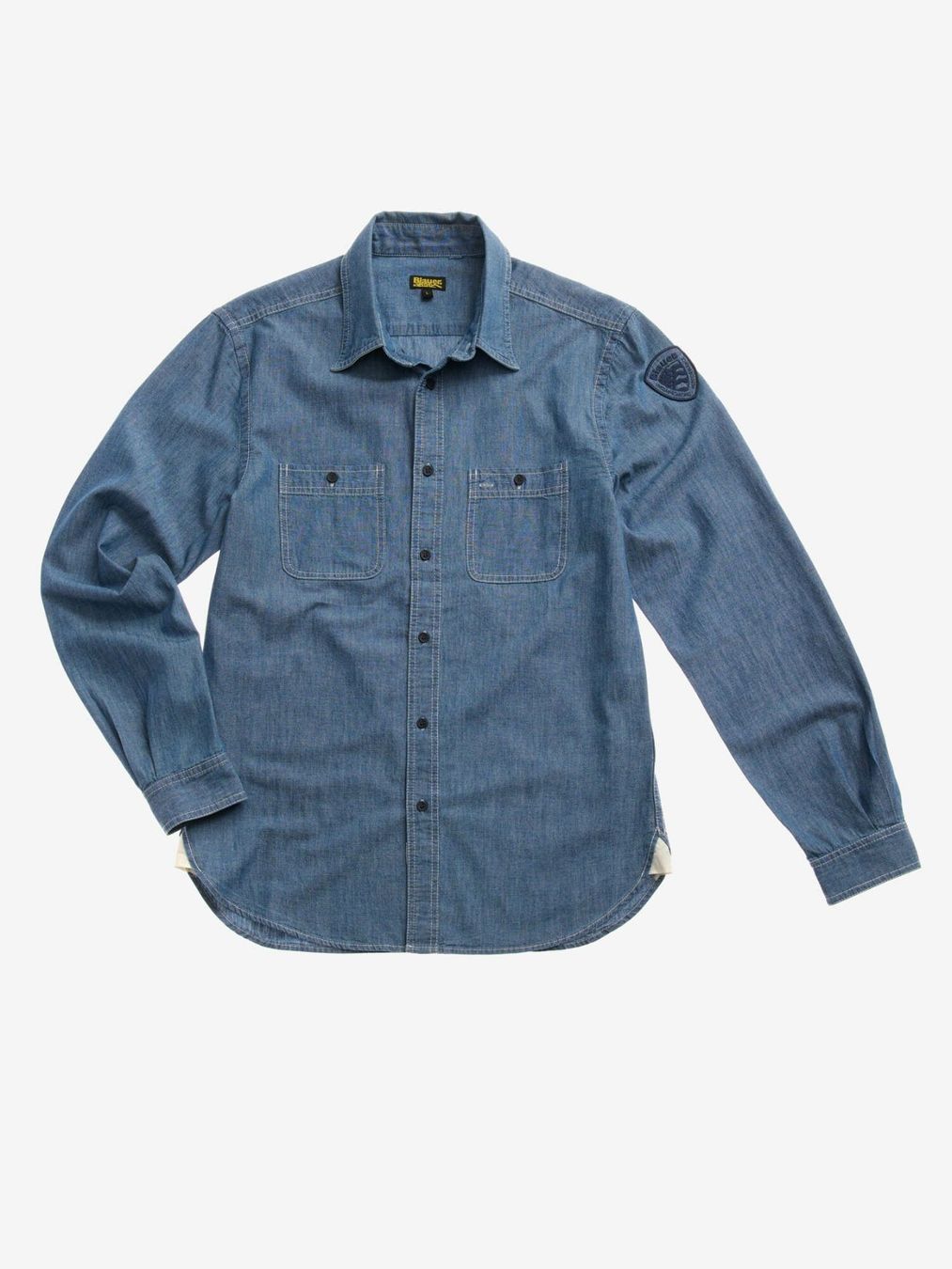 Camicie: Blauer USA Jeanshemd - Grösse M – Nuovo e nell'imballaggio originale da Unterägeri venduto da lacauma