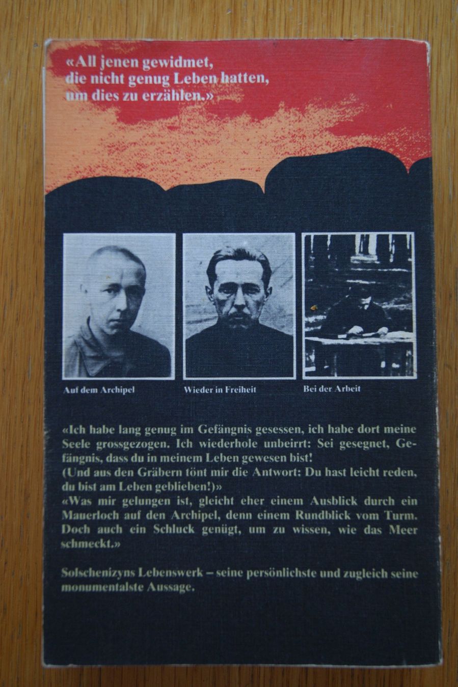 Livres: Der Archipel Gulag – D'occasion à Au ZH par Kopf 1