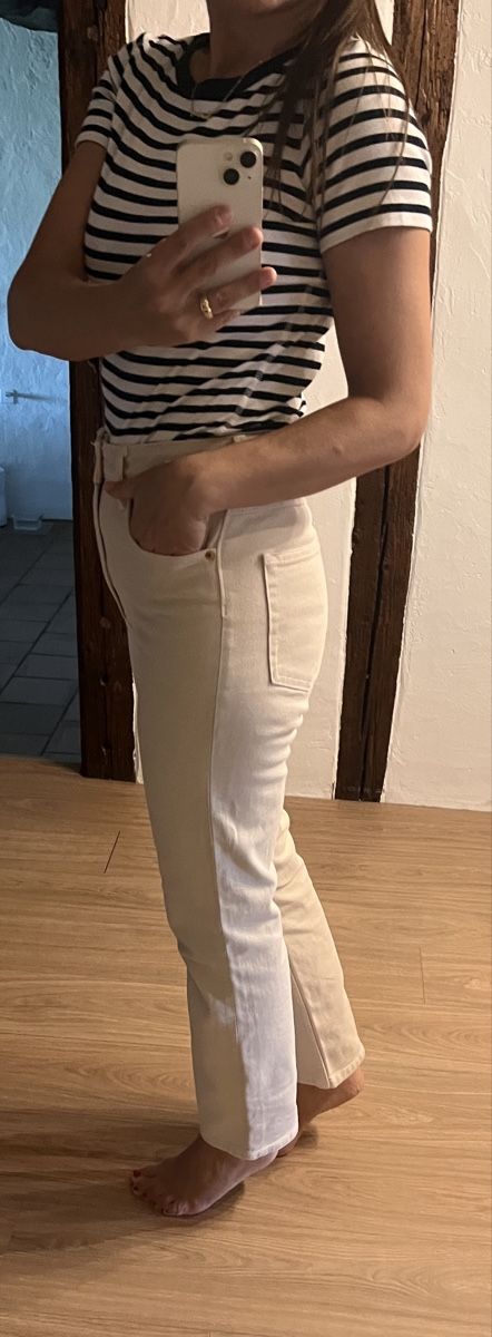 H&M Jeans: Beige Jeans XS  – Neu (gemäss Beschreibung) aus Regensberg von kroti68 1