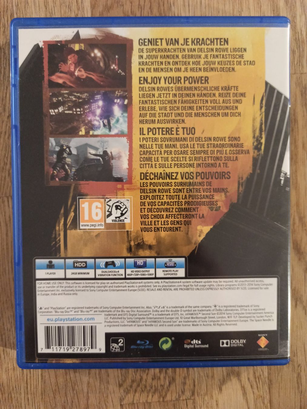 Spiele: InFamous Second Son PS4 / PS5 – Gebraucht aus Oberweningen von mar_87mx 1