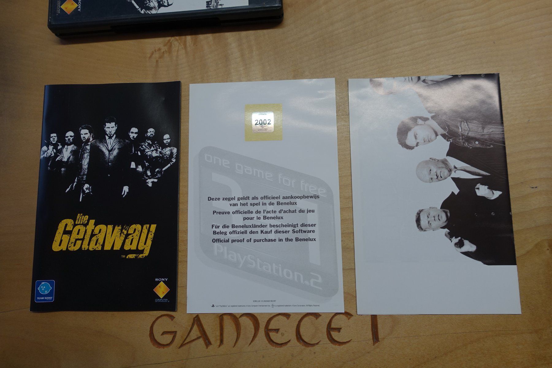 Sony Spiele: The Getaway – Gebraucht aus Steinach von Gamecet 4