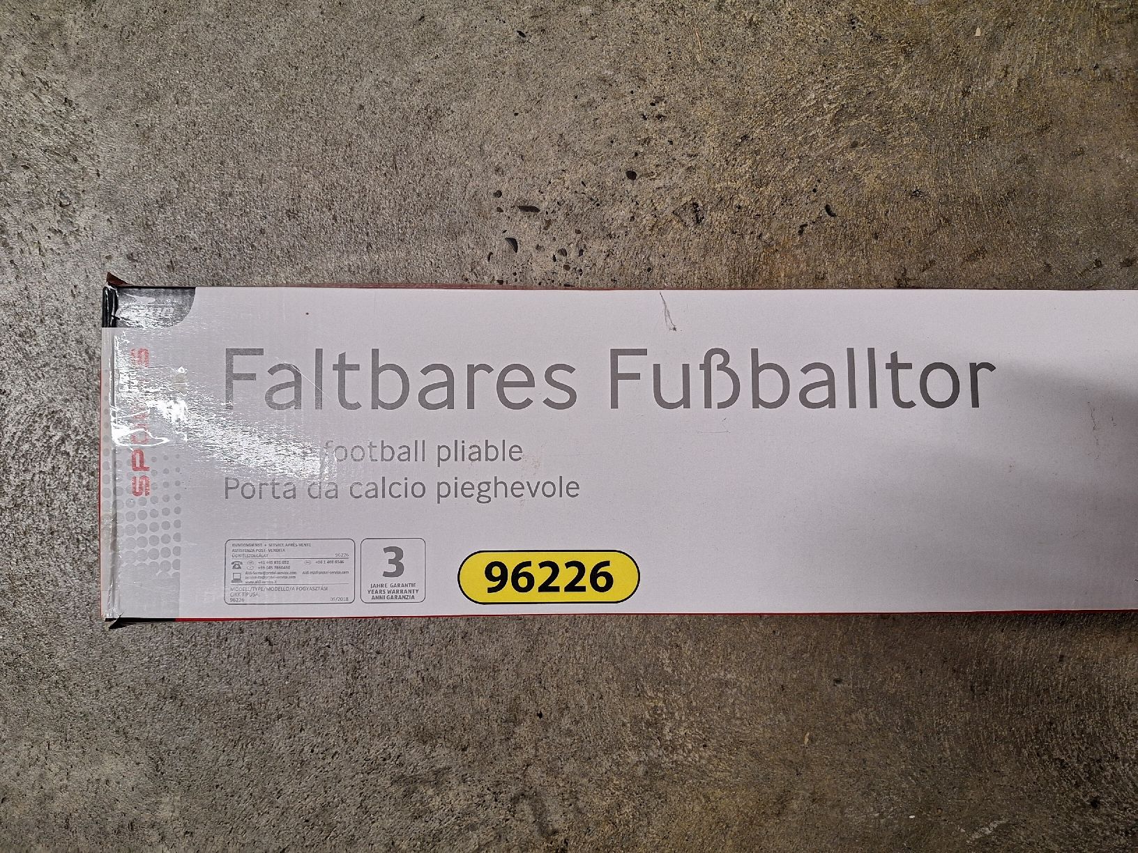 Porte da calcio e da hockey: FUSSBALLTOR – Nuovo (secondo la descrizione) da Niederwangen BE venduto da pfiff02 1