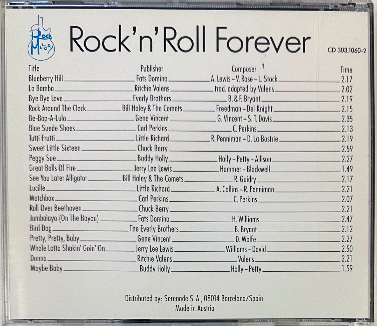 CD: Rock'n Roll Forever – Usato da Martigny venduto da jereq 1