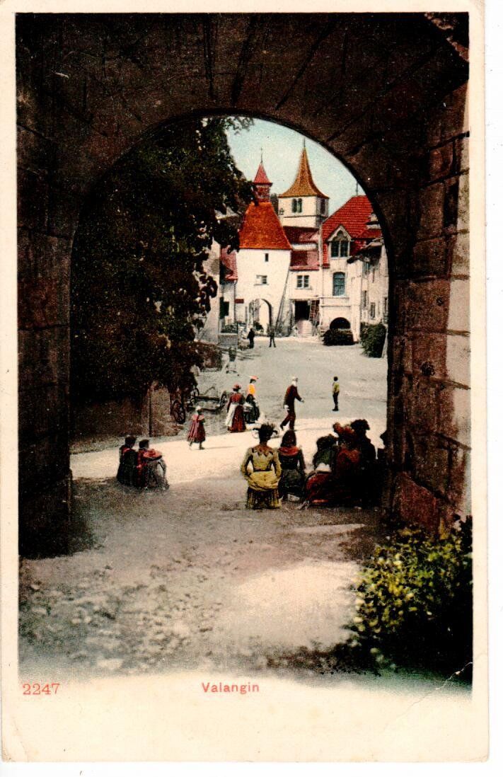 Cartes postales: Valangin – D'occasion à Wolhusen par Curver9