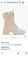 BOTTINES FOURRÉES BEIGE Graceland