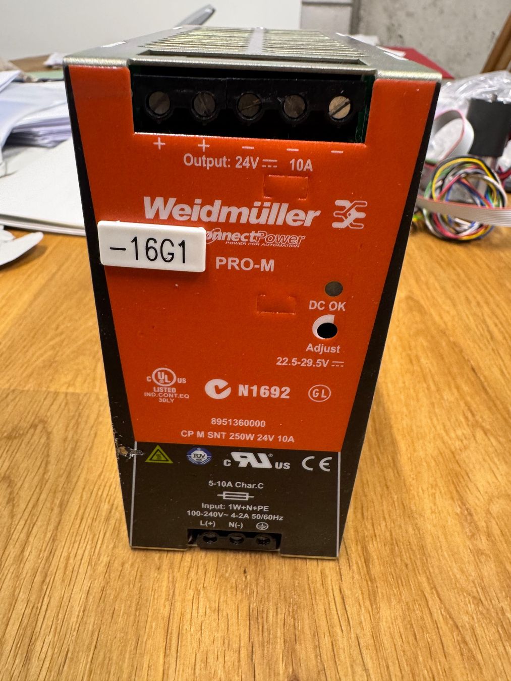 Stromzufuhr: Alimentation électrique industrielle Weidmüller – Neu und originalverpackt aus Aarberg von SNLiquidation