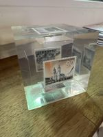 Briefmarken Acrylglas Briefbeschwerer gebraucht