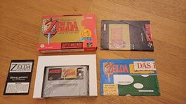 Zelda Super Nintendo SNES OVP komplett + Landkarte + Heft 