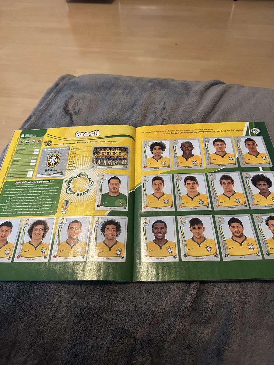Panini Album: Panini Album Brazil 2014 – Usato da Thun venduto da diddle76 2