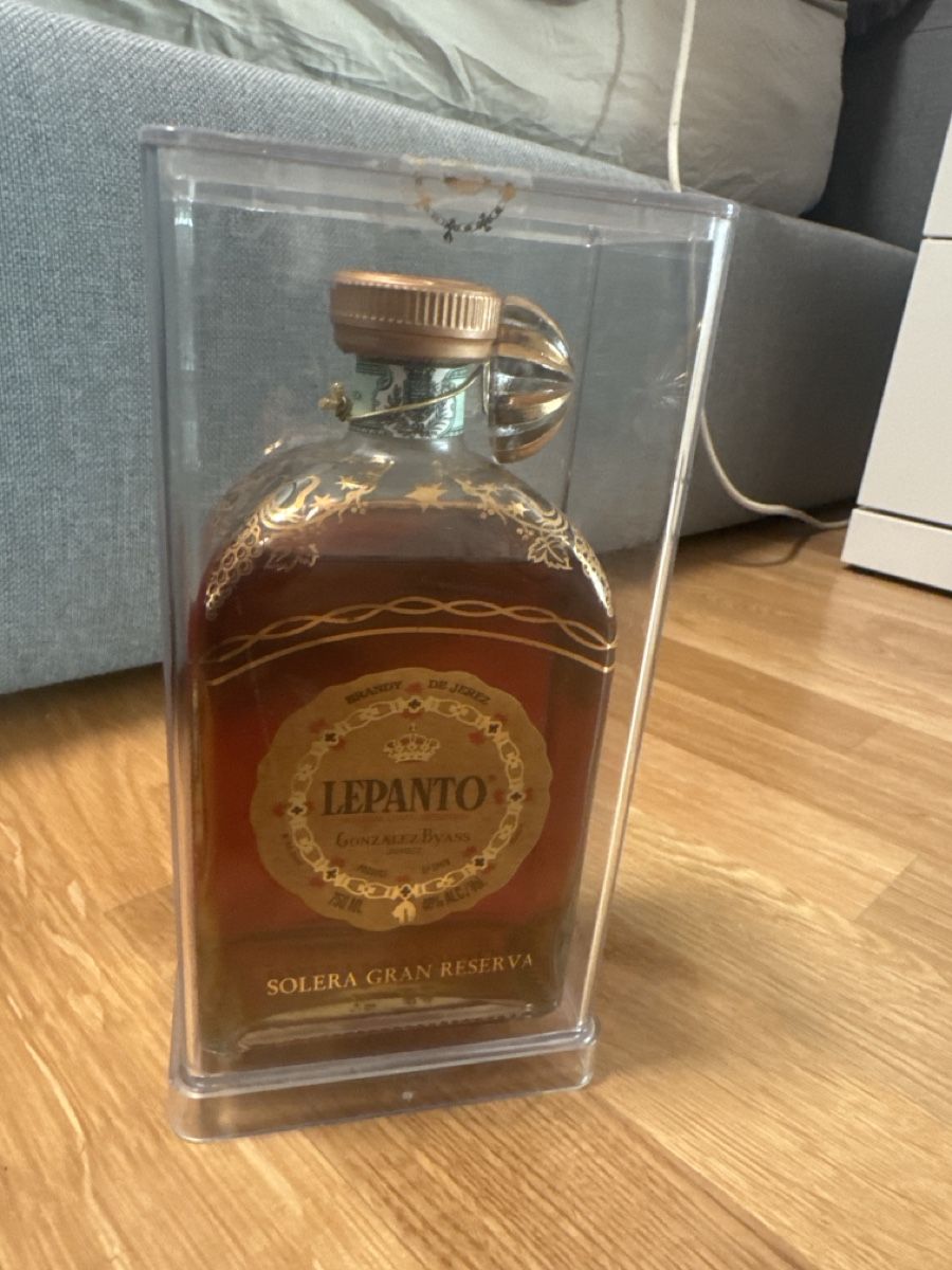 Bevande alcoliche: Lepanto Solera Gran Reserva Flasche, Spanien – Nuovo e nell'imballaggio originale da Zürich venduto da zaz_5d69