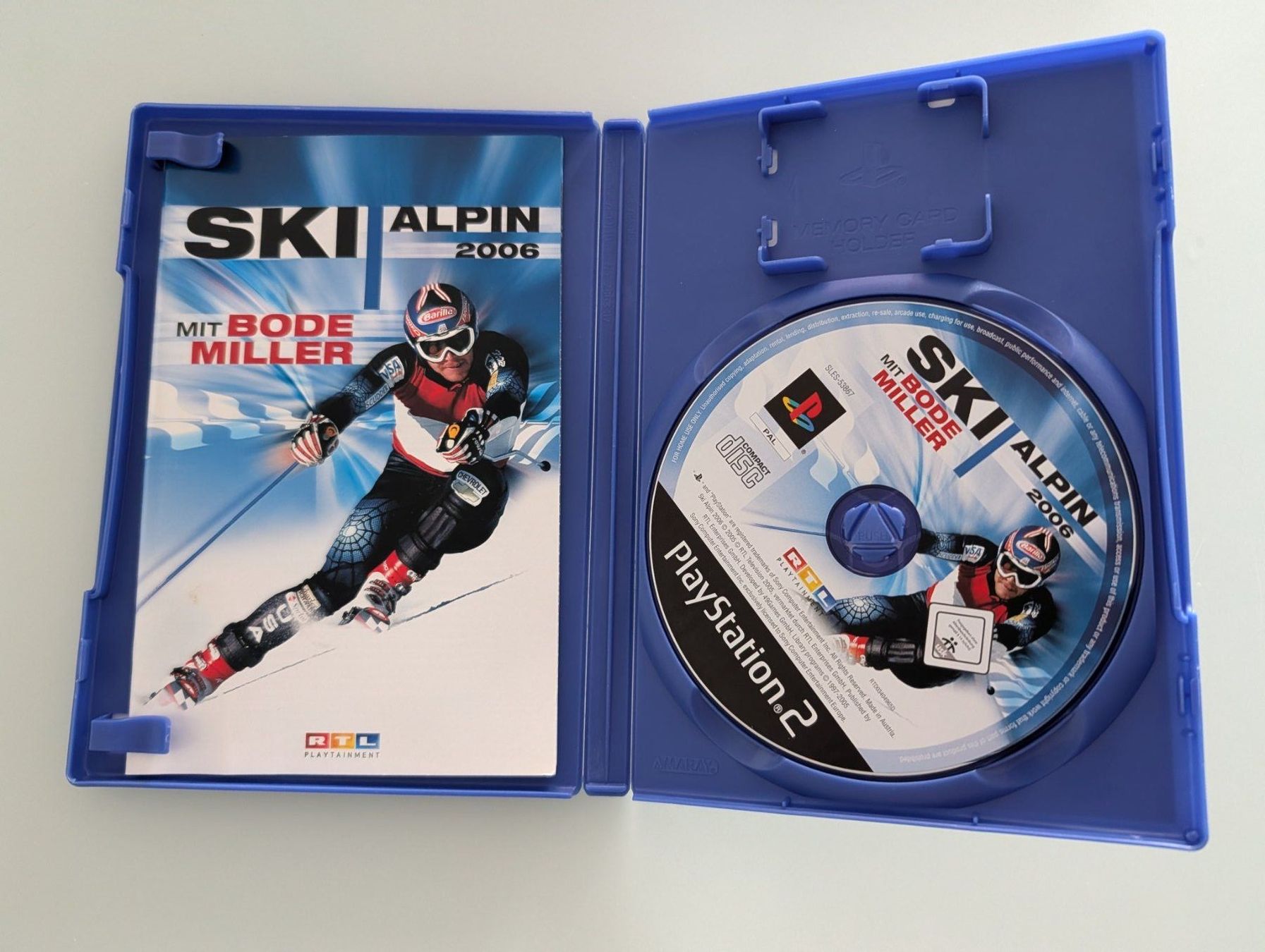 Sony Giochi: Ski Alpin 2006 mit Bode Miller – PS2 – Usato da Winterthur venduto da sax8400