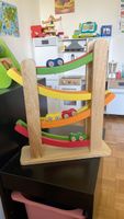Circuit de course en bois pour enfants - Jouet éducatif!