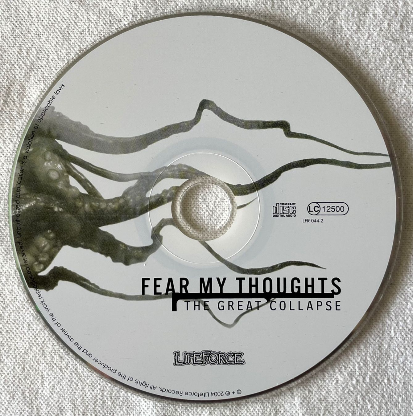 CDs: Fear My Thoughts – The Great Collapse - CD - 2004 - Digipak – Gebraucht aus Uster von Zardodel 1