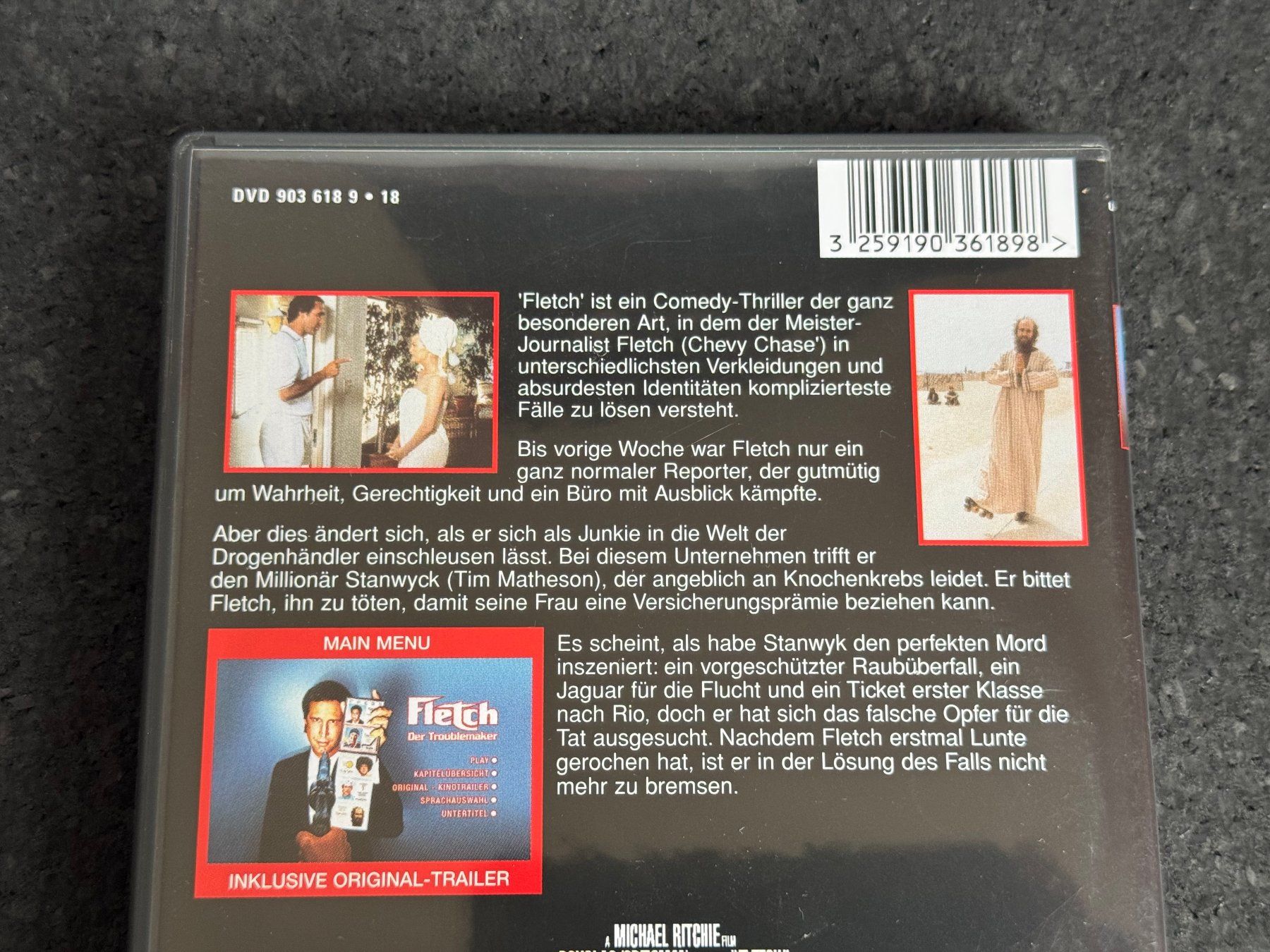 Tutti i DVDs: FLETCH Der Troublemaker DVD DE/EN – Usato da Fribourg venduto da tschjoly 2