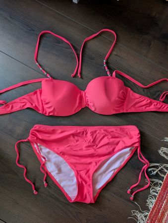 Sommer-Bikini-Set Pink Gr. 40, super Zustand!