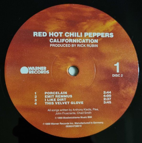 Dischi in vinile: Red Hot Chili Peppers Californication – Nuovo e nell'imballaggio originale da Brittnau venduto da Zibu 5