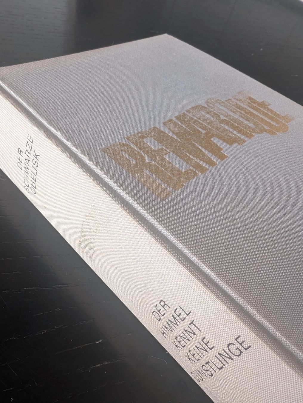 Livres: Der schwarze Obelisk - Remarque – D'occasion à Thalwil par sultan03