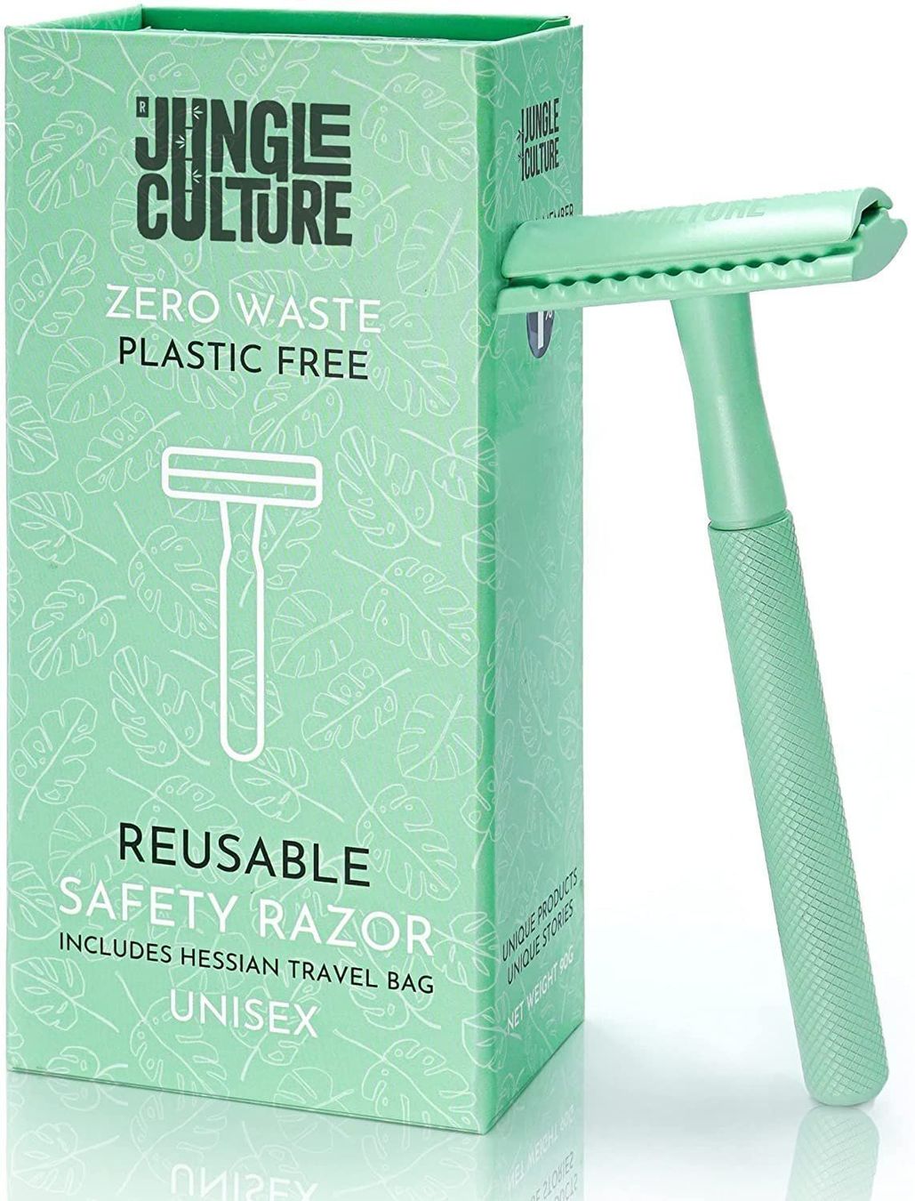 Rasoi & Lamette da barba: Wiederverwendbarer Rasierhobel in Mint – Nuovo e nell'imballaggio originale da Walenstadt venduto da Trend-24