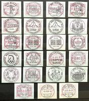 1982 / 1993 ATM Div Typ - VOLLSTEMPEL / 3