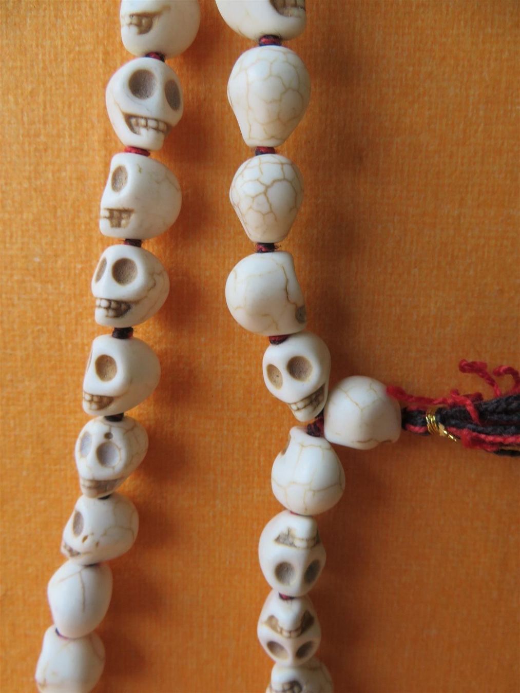 Ketten: Tibet Scull Mala - Totenkopf Kette /b – Neu (gemäss Beschreibung) aus Basel von Shankar 2
