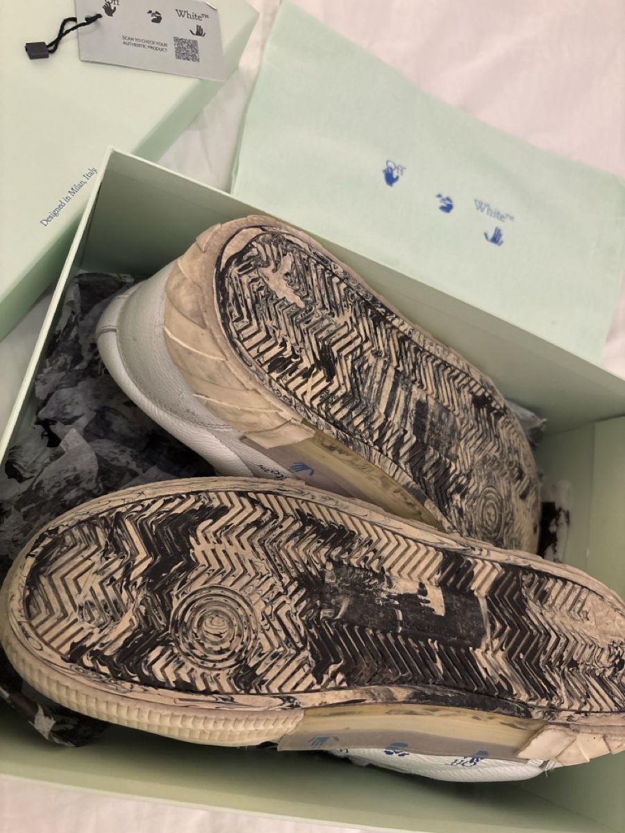 Off-White Scarpe da uomo: Off-White white trainers, size 44. Great Price! – Usato da Meilen venduto da Jazzey_Official 5