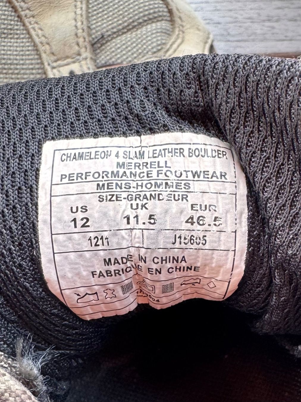Merrell Chaussures hommes: Merell Turnschuhe Grösse 46,5 – D'occasion à St. Gallen par Deane 2