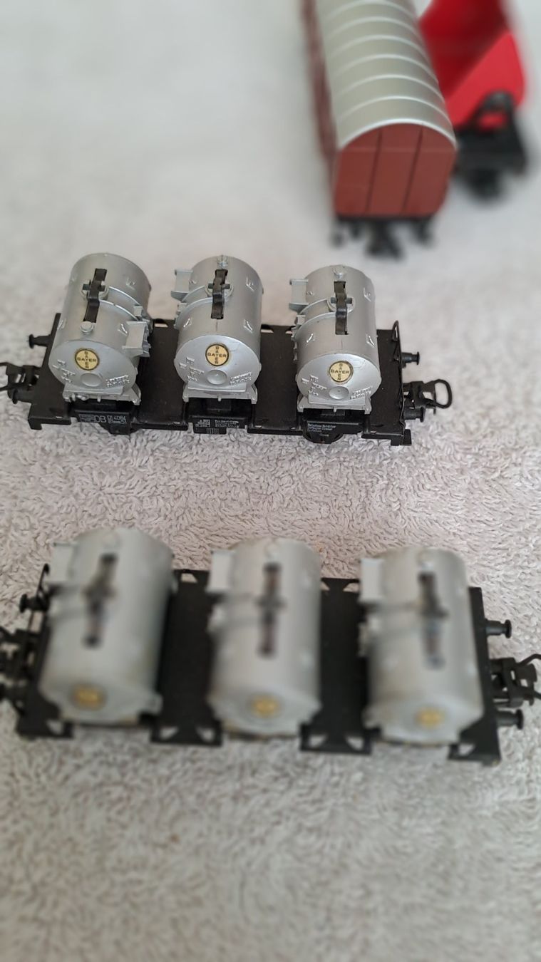 Märklin Modelleisenbahnen: Märklin 9 Güterwagen H0 WS/21 – Gebraucht aus Winterthur von Riebeli333 5