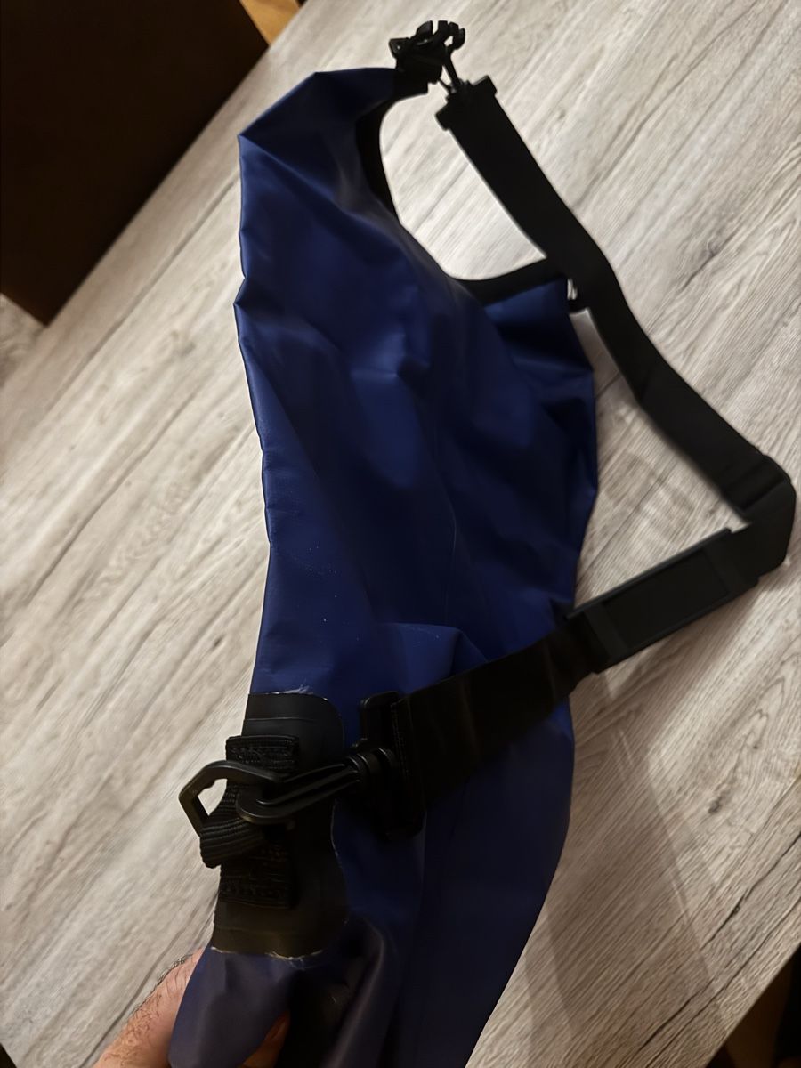 Sac De Sport Birddogs Bleu Marine - Taille M, Toile, Bandoulière Amovible - Offre Avec Chapeau Gratuit