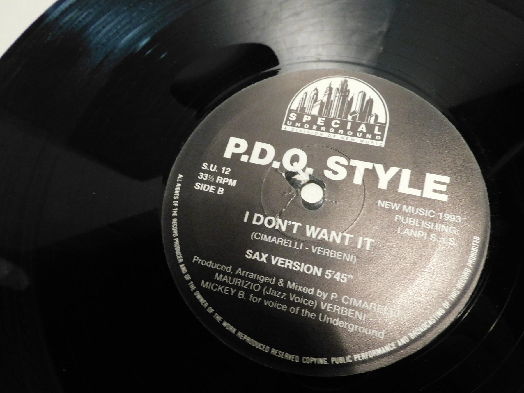 Dischi in vinile: LP - P D Q Style Sax Version -  1993 - Mix Remix Trans – Usato da Sursee venduto da 76 1